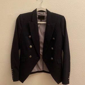 Banana Republic, size 2 navy double breasted blazer